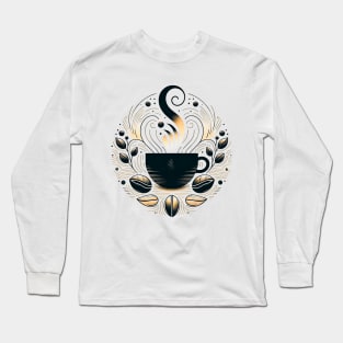 Espresso Essence, Life brings after coffee Long Sleeve T-Shirt